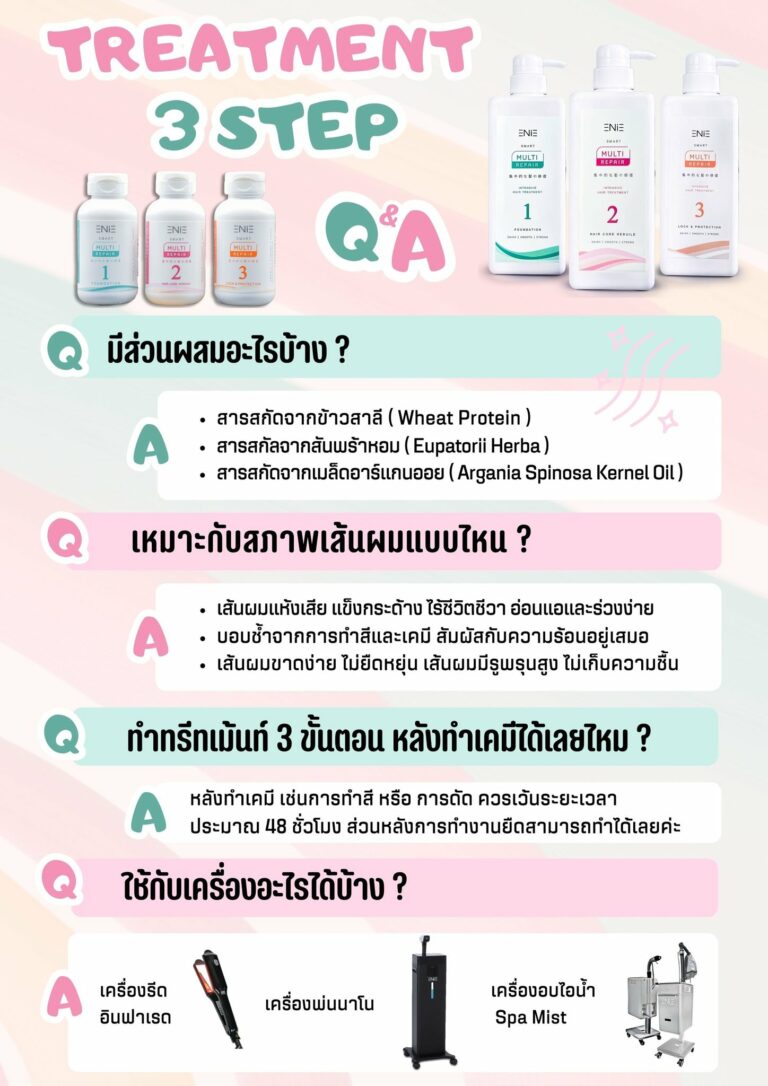 เหมาะกับสภาพเส้นผมแห้งเสีย แข็งกระด้าง